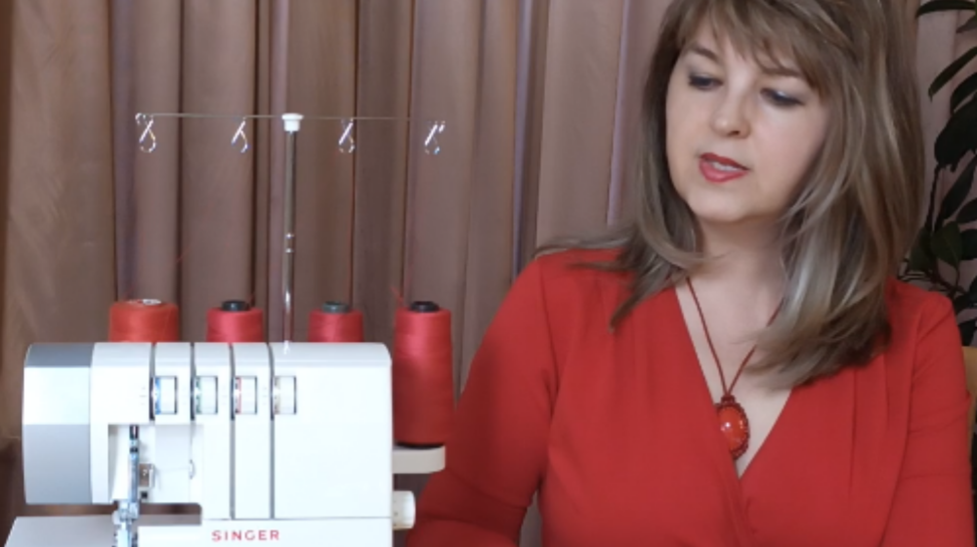 Az overlock gép használata