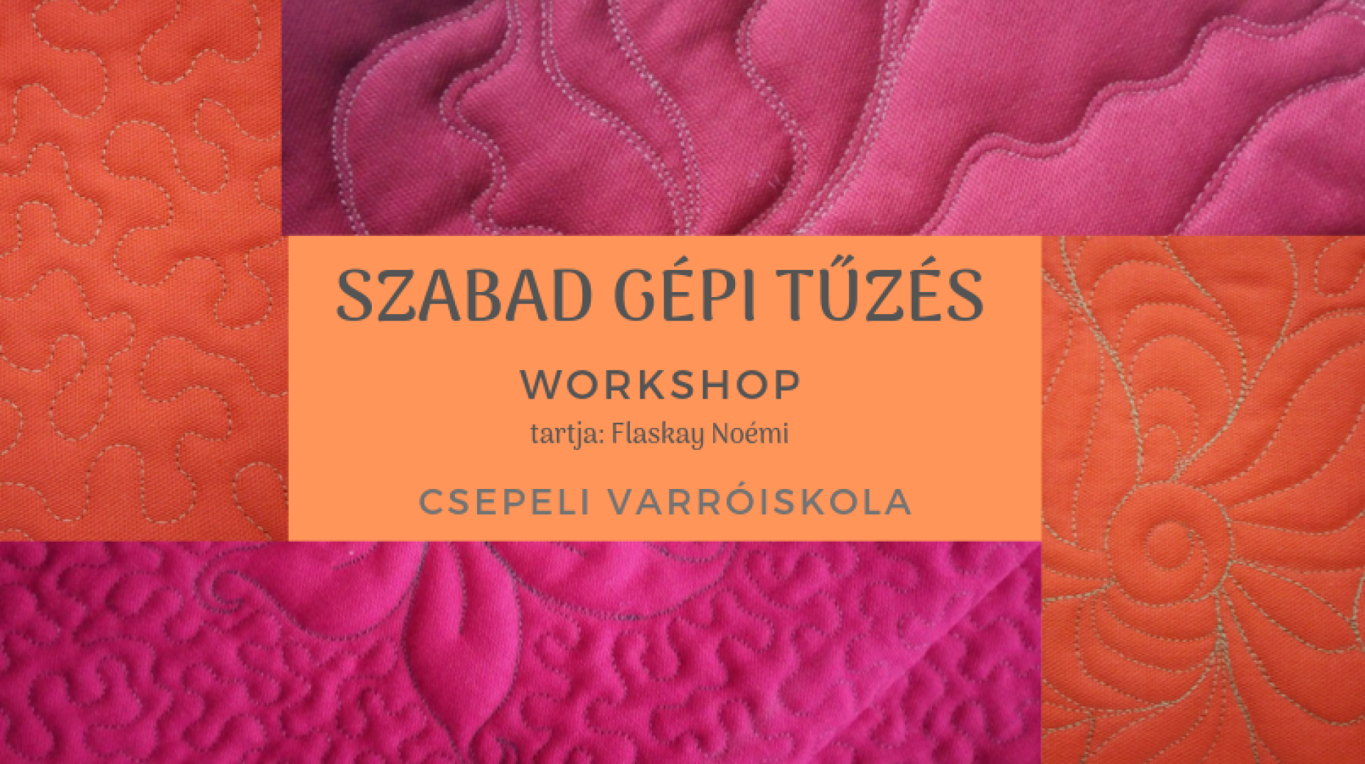 Szabad gépi tűzés workshop