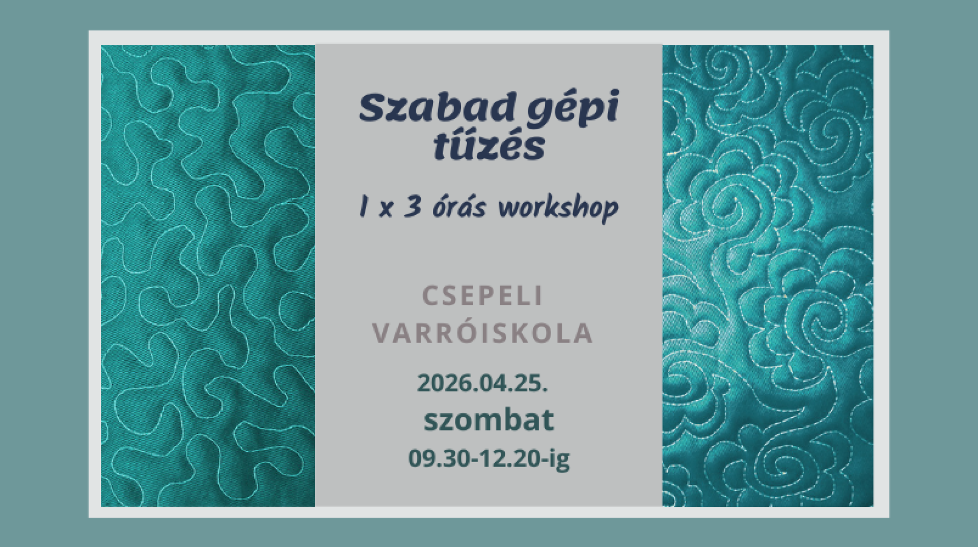 Szabad gépi tűzés Workshop 